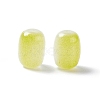 Opaque Glass Beads GLAA-F117-06G-2