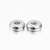 Tarnish Resistant 304 Stainless Steel Spacer Beads X-STAS-H376-48-2