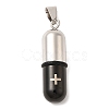 304 Stainless Steel Pendants STAS-D110-46BP-1