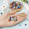 Pandahall 100Pcs 10 Colors Rhinestone Pave Disco Ball Beads RB-TA0001-11A-7