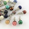 Natural & Synthetic Mixed Stone Pendants G-Q459-02-1