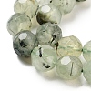 Natural Prehnite Beads Strands G-C150-B02-02-3