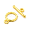 Rack Plating Alloy Toggle Clasps FIND-I034-21MG-2