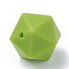 Food Grade Eco-Friendly Silicone Focal Beads SIL-T048-17mm-08-2