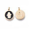 Brass Enamel Charms KK-N232-200-NF-2