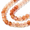 Natural Carnelian Beads Strands G-R462-A-030-3