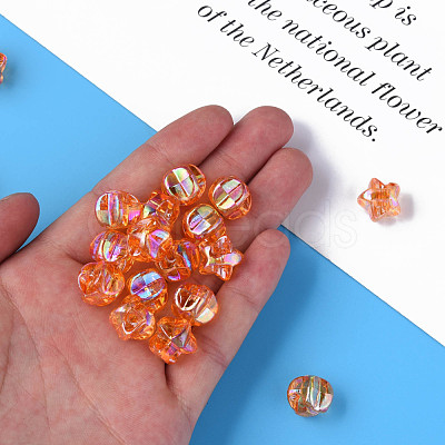 1-Hole Transparent Acrylic Buttons MACR-S373-129-C04-1