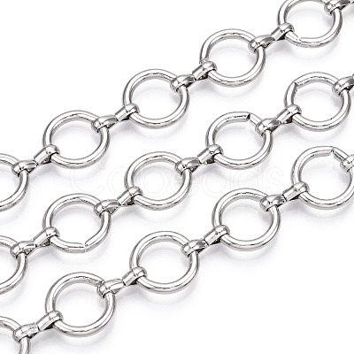 Iron Round Ring Link Chains CH-N004-05P-1