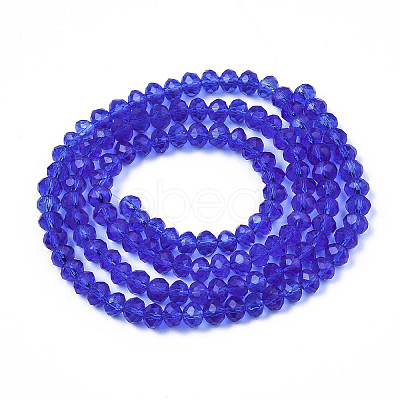 Glass Beads Strands EGLA-A034-T3mm-D31-1