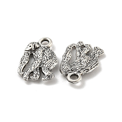 Tibetan Style Alloy Pendants TIBE-Q098-07A-1