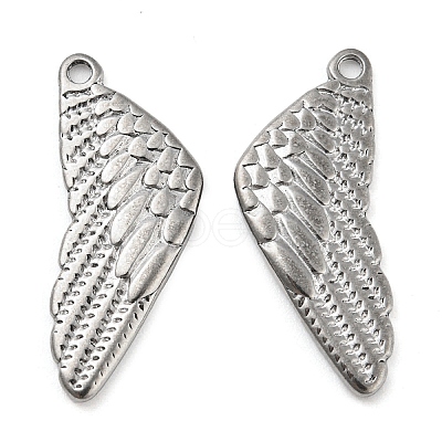 Non-Tarnish 316 Stainless Steel Pendants STAS-B047-18P-1