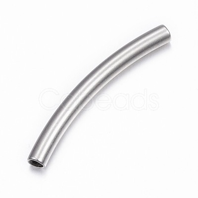 Non-Tarnish 304 Stainless Steel Tube Beads X-STAS-G137-36P-1