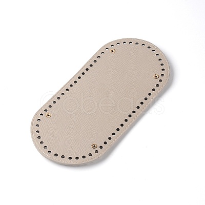 PU Leather Oval Bottom X-FIND-WH0072-78-1