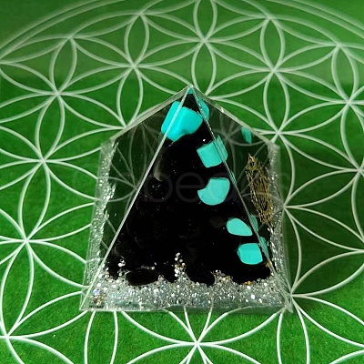 Orgonite Pyramid Resin Energy Generators PW-WG64390-01-1