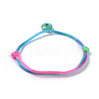 Adjustable Nylon Cord Bracelets BJEW-JB04362-M-1