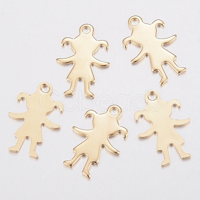 304 Stainless Steel Charms STAS-H436-56-1