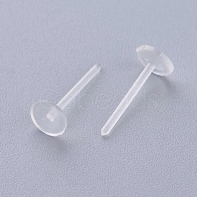 Plastic Stud Earring Findings KY-G006-03-5m-1