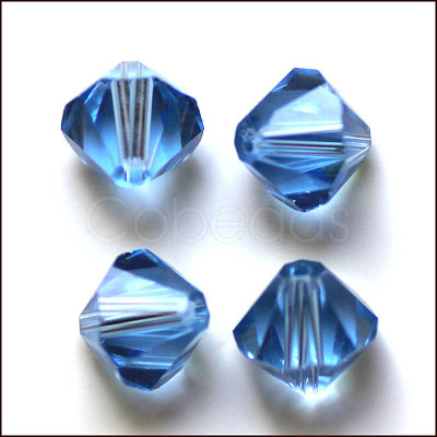 Imitation Austrian Crystal Beads SWAR-F022-6x6mm-211-1