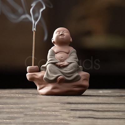 Monk Shape Porcelain Incense Burners PW-WG17BEE-05-1