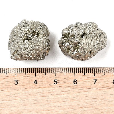 Nuggets Raw Rough Natural Pyrite Collections AJEW-Q152-06-1