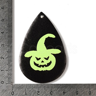 Halloween Imitation Leather Pendants FIND-K017-04D-05-1