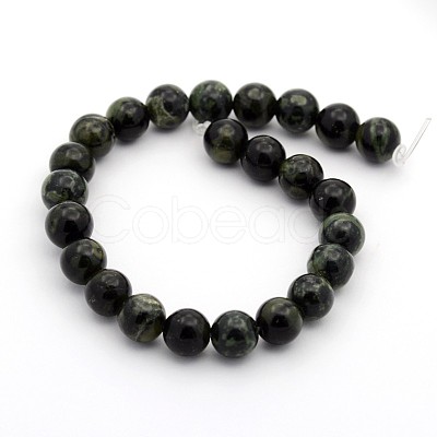 Natural Kambaba Jasper Beads Strands G-M272-04-8mm-1