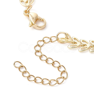 Alloy Cobs Chain Bracelet BJEW-TA00404-1