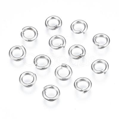 Platinum Plated Brass Round Jump Rings Jewelry Findings Accessories X-JRC5mm-NF-1