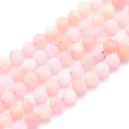 Natural Pink Opal Beads Strands G-O166-20-2mm-1