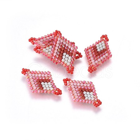 MIYUKI & TOHO Handmade Japanese Seed Beads Links SEED-A029-AA13-1