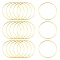 Brass Linking Rings, Golden, 30x0.7~1mm