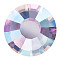 Preciosa&reg MAXIMA Crystal No Hotfix Flatback Stones, Czech Crystal, Dura Foiling, Round(438 11 615 Chaton Rose), 70230 200 Pale Lilac AB, SS16(3.8~4mm)