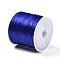 30M Elastic Crystal Thread, Jewelry Beading Cords, For Stretch Bracelet Making, Blue, 0.8mm, about 32.81 Yards(30m)/Roll