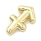 Brass Beads, Twelve Constellations, Real 18K Gold Plated, Sagittarius, 21x13x5mm, Hole: 4.5x1.5mm