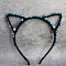 Natural Apatite Hair Bands, Cat Eye Hair Bands, for Women Girls, 170x150mm