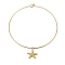 Brass Link Bracelets, Lead Free & Cadmium Free, Real 18K Gold Plated, Real 18K Gold Plated, 7-3/4 inch(19.7cm)