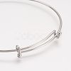 304 Stainless Steel Expandable Bangle Making X-BJEW-F243-01P-2