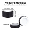 Plastic Cosmetics Cream Jar DIY-BC0001-98-2