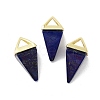 Natural Lapis Lazuli Pendants G-A222-02G-06-1