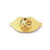 Golden Alloy Brooches JEWB-K020-01A-G-2