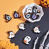 12Pcs 4 Style Halloween Silicone Beads JX753A-3