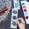 8Pcs 8 Styles PET Plastic Drawing Painting Stencils Templates AJEW-WH0165-26E-4