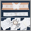 Polyester Lace Elastic Bridal Garters DIY-WH0308-148B-4