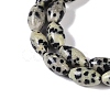 Natural Dalmatian Jasper Beads Strands G-K362-I14-06-4