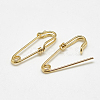 Brass Safety Pins KK-S347-159-1