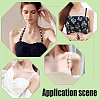 BENECREAT 6 Pairs 6 Styles Adjustable Bra Straps DIY-BC0013-04-6