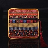 Square Chinese Style Cloth Tassel Bags PW-WG62144-28-1