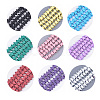 Spray Painted Non-magnetic Synthetic Hematite Beads Strands G-T116-21-M-1