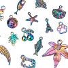 15Pcs 15 Style Alloy Plated Pendants FIND-YW0001-32-3