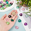 Olycraft 20pcs 4 style Natural Gemstone & Cat Eye Home Display Decorations DJEW-OC0001-36-3